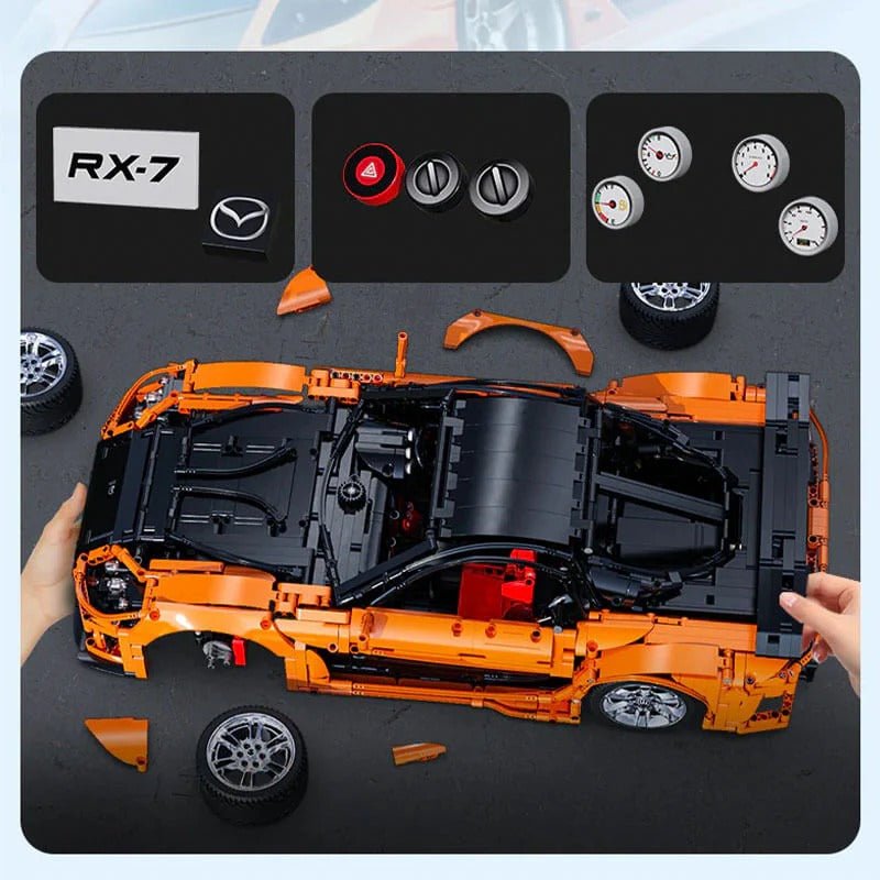Mazda RX-7 VeilSide Fortune | 3304pcs