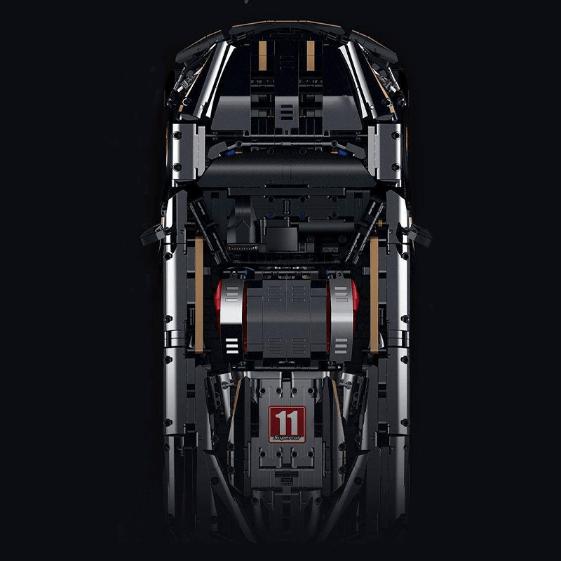 Black V8 720s Spider Supercar | 3657pcs