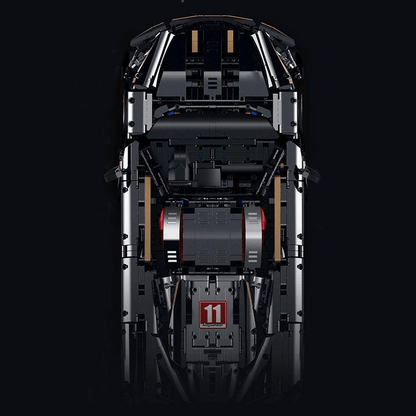 Black V8 720s Spider Supercar | 3657pcs