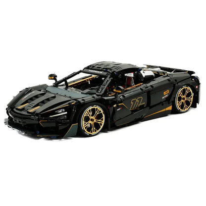Black V8 720s Spider Supercar | 3657pcs