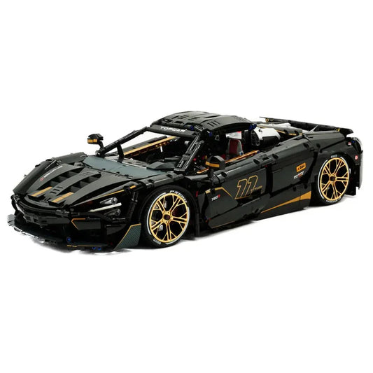 Black V8 720s Spider Supercar | 3657pcs