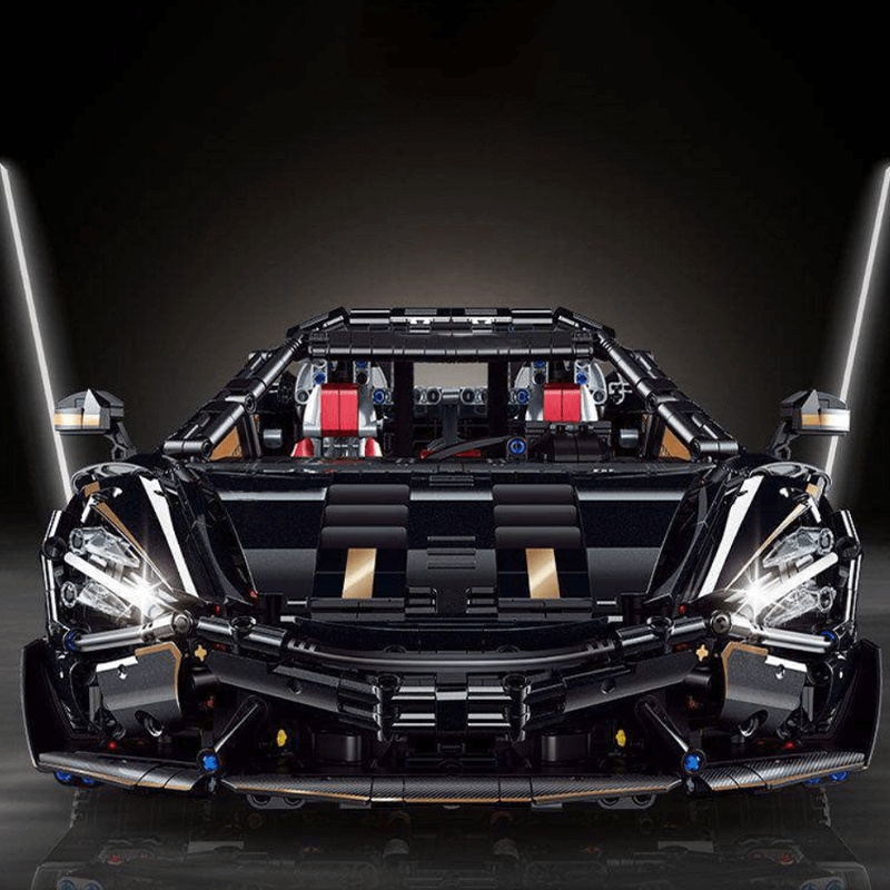 Black V8 720s Spider Supercar | 3657pcs