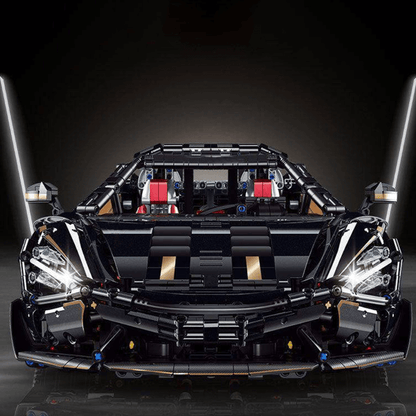 Black V8 720s Spider Supercar | 3657pcs