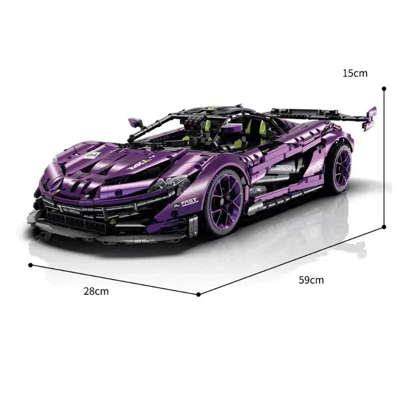 Satin Purple P1 GTR | 3567pcs