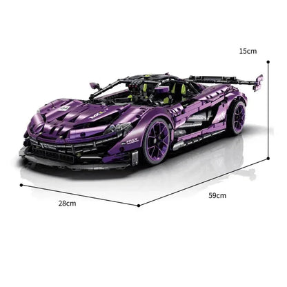 Satin Purple P1 GTR | 3567pcs