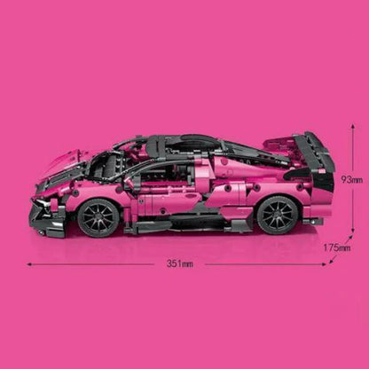 Pink Concept Supercar | 1316pcs
