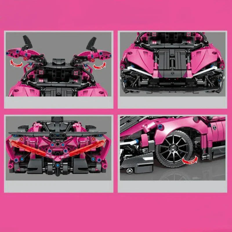 Pink Concept Supercar | 1316pcs