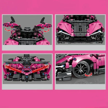 Pink Concept Supercar | 1316pcs