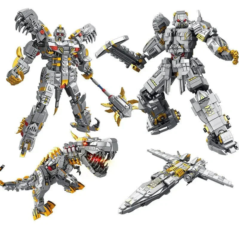 Mecha Of Steel Mech Megatron Transformer Robot Bricks Toy | 1106pcs