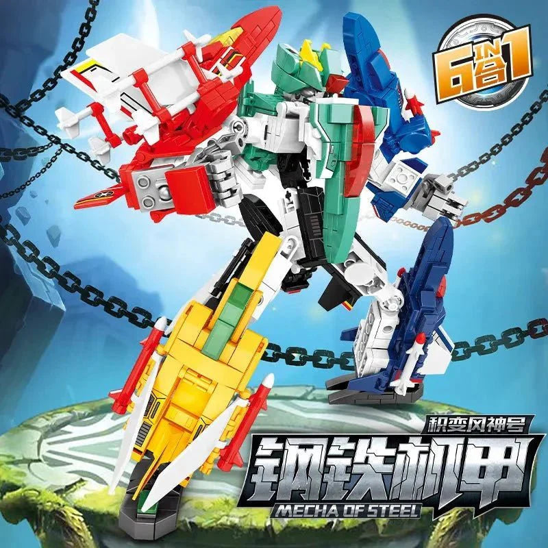 Mecha Transformation Planes Robot Fighter Bricks Toy | 754pcs