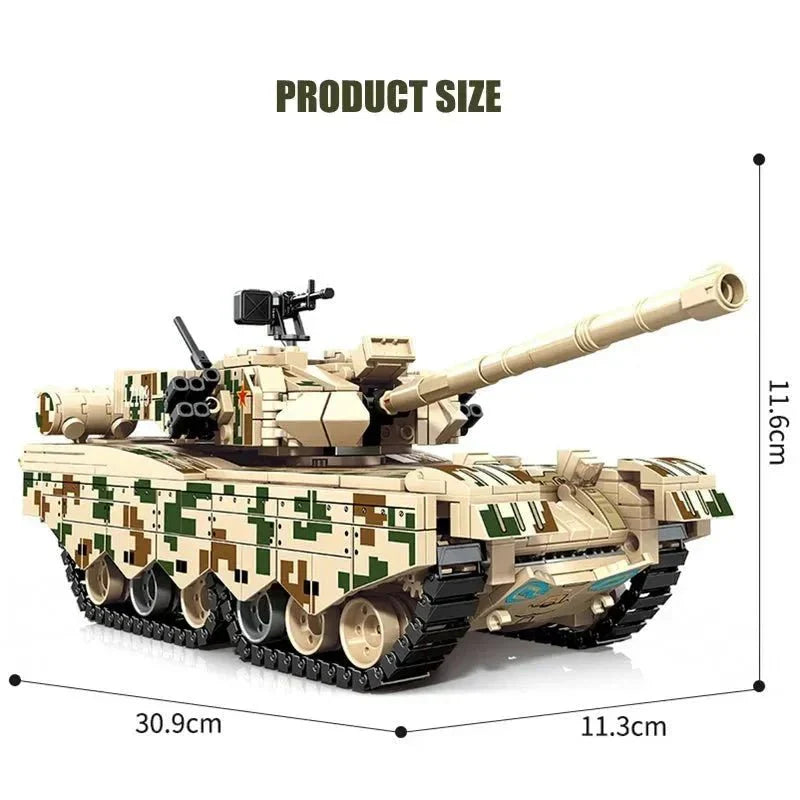 Mecha Transformers Robot Battle Tank Deformation Bricks Toy | 1306pcs