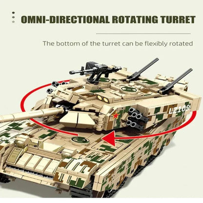 Mecha Transformers Robot Battle Tank Deformation Bricks Toy | 1306pcs