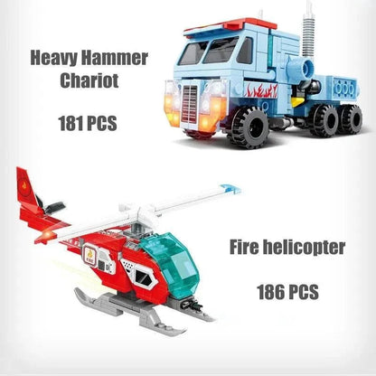 Mecha Transforming Steel Robot Warrior Bricks Toy | 725pcs