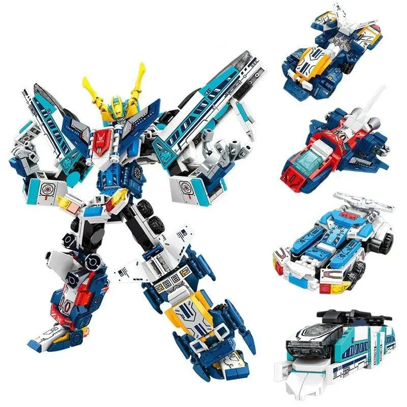 Mecha Warrior Transformed Steel Robot Bricks Toy | 702pcs