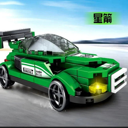 Mechanical Transformation Robot Racing Car Bricks Toy | 657pcs