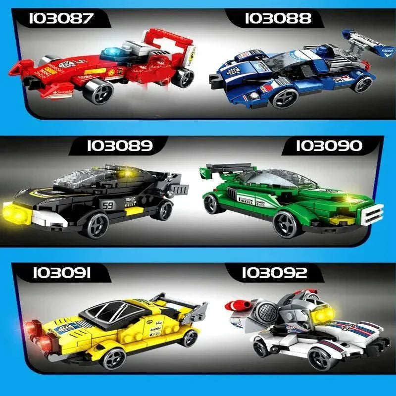 Mechanical Transformation Robot Racing Car Bricks Toy | 657pcs