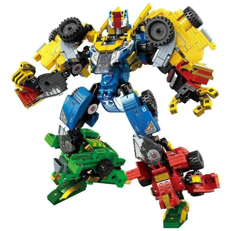 Mechanical Transformation Truck Car Robot Bricks Toy | 817pcs
