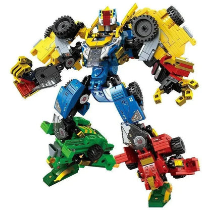 Mechanical Transformation Truck Car Robot Bricks Toy | 817pcs