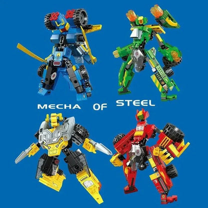 Mechanical Transformation Truck Car Robot Bricks Toy | 817pcs