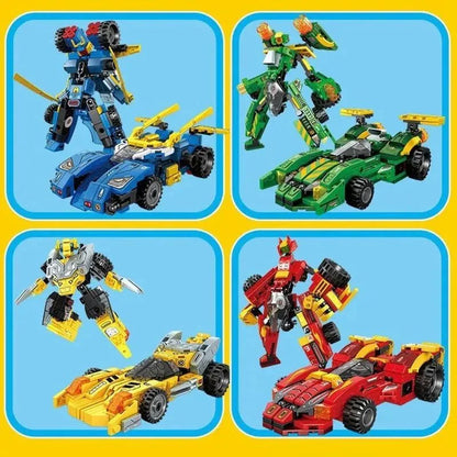 Mechanical Transformation Truck Car Robot Bricks Toy | 817pcs
