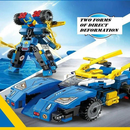 Mechanical Transformation Truck Car Robot Bricks Toy | 817pcs
