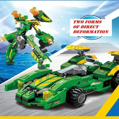 Mechanical Transformation Truck Car Robot Bricks Toy | 817pcs