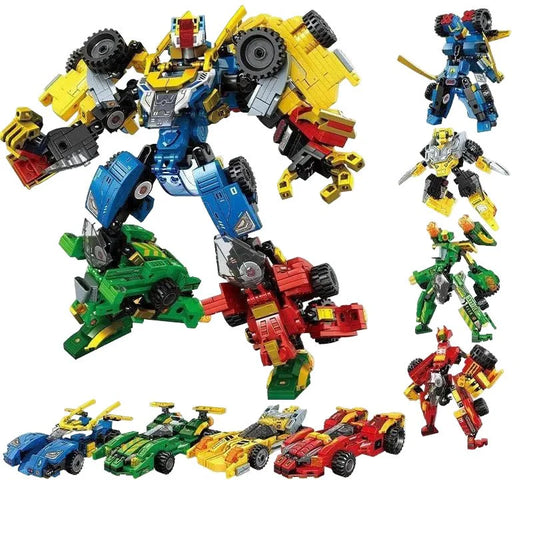 Mechanical Transformation Truck Car Robot Bricks Toy | 817pcs
