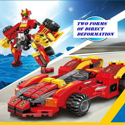 Mechanical Transformation Truck Car Robot Bricks Toy | 817pcs