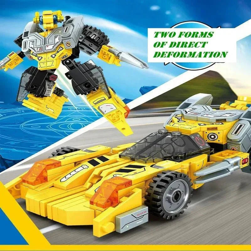 Mechanical Transformation Truck Car Robot Bricks Toy | 817pcs