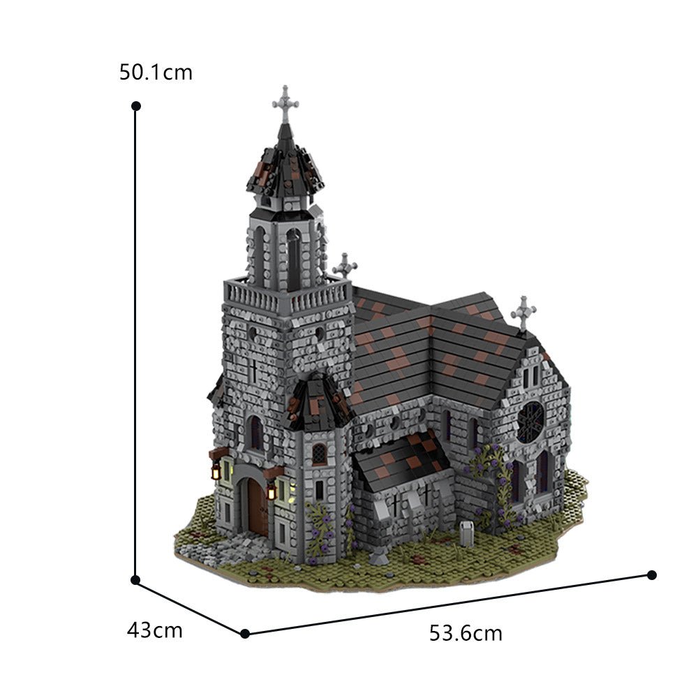 Medieval Cathedral | 6675pcs