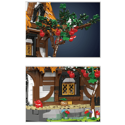 Medieval Wooden Cabin | 2191pcs