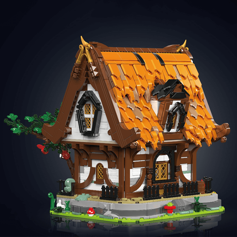Medieval Wooden Cabin | 2191pcs