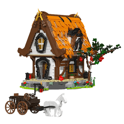 Medieval Wooden Cabin | 2191pcs