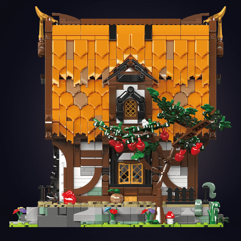Medieval Wooden Cabin | 2191pcs