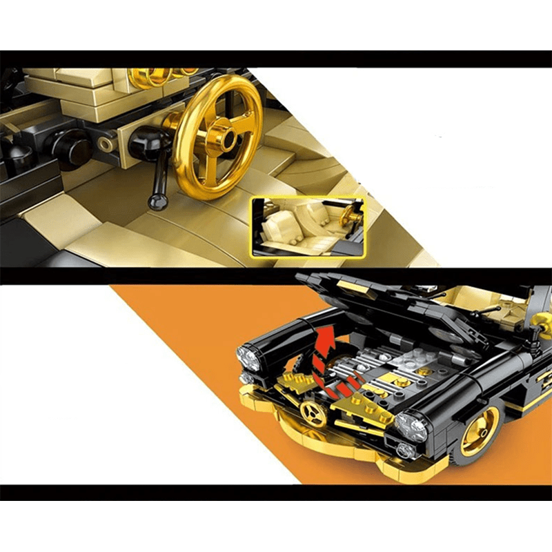 Classic Gullwing Sports Coupe | 886pcs