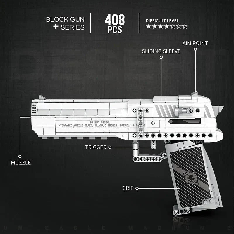 Military Desert Eagle | 408pcs