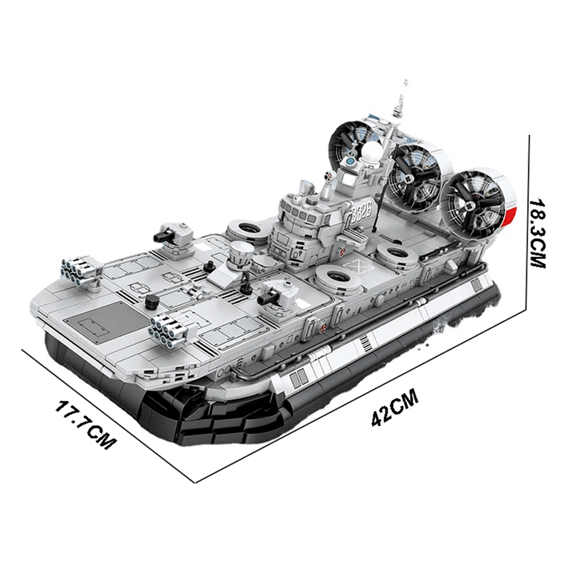 Military Hovercraft | 1439pcs