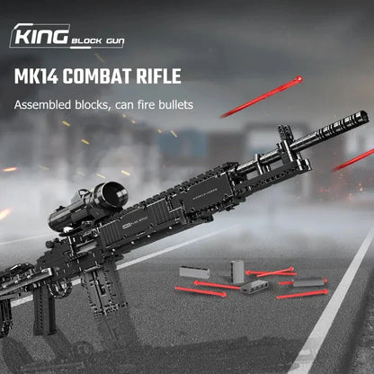 Military MK14 Battle | 1606pcs