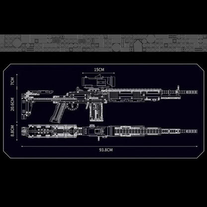 Military MK14 Battle | 1606pcs