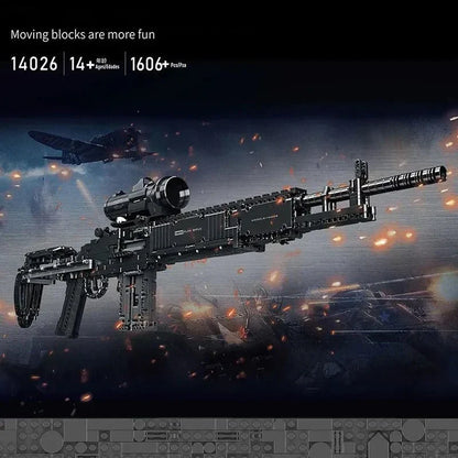 Military MK14 Battle | 1606pcs