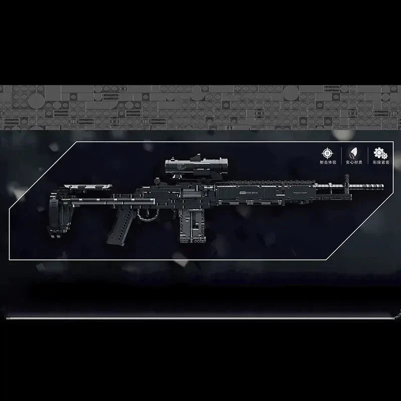 Military MK14 Battle | 1606pcs