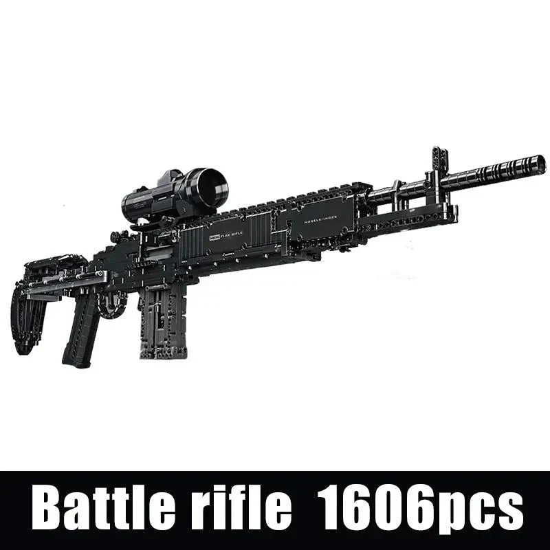 Military MK14 Battle | 1606pcs