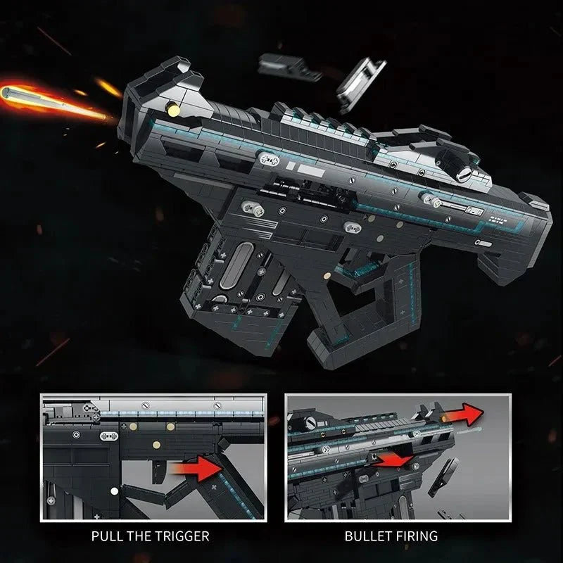 Military Motorized Burst SMG | 1508pcs