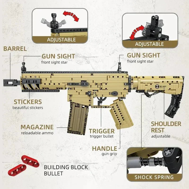Military Scar | 1369pcs
