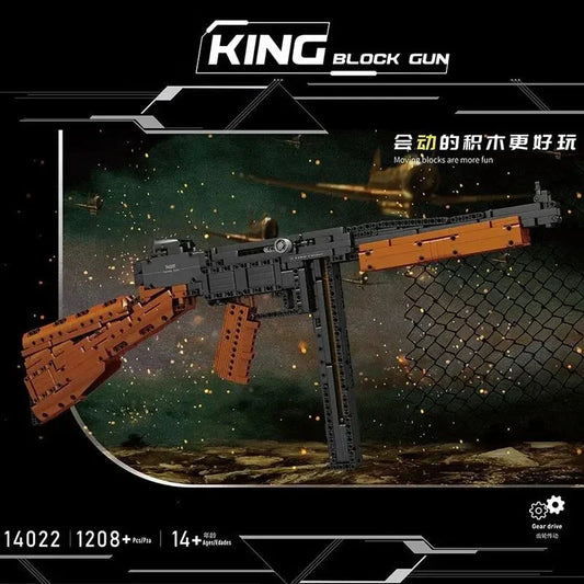 Military Thompson Sub Machine | 1208pcs