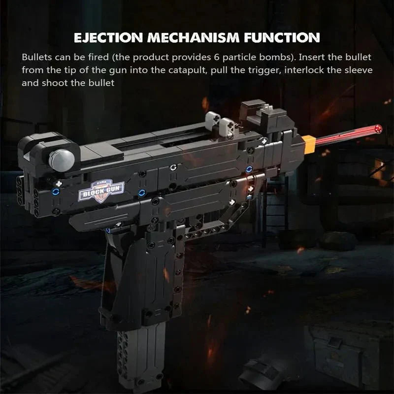 Military UZI SMG | 359pcs