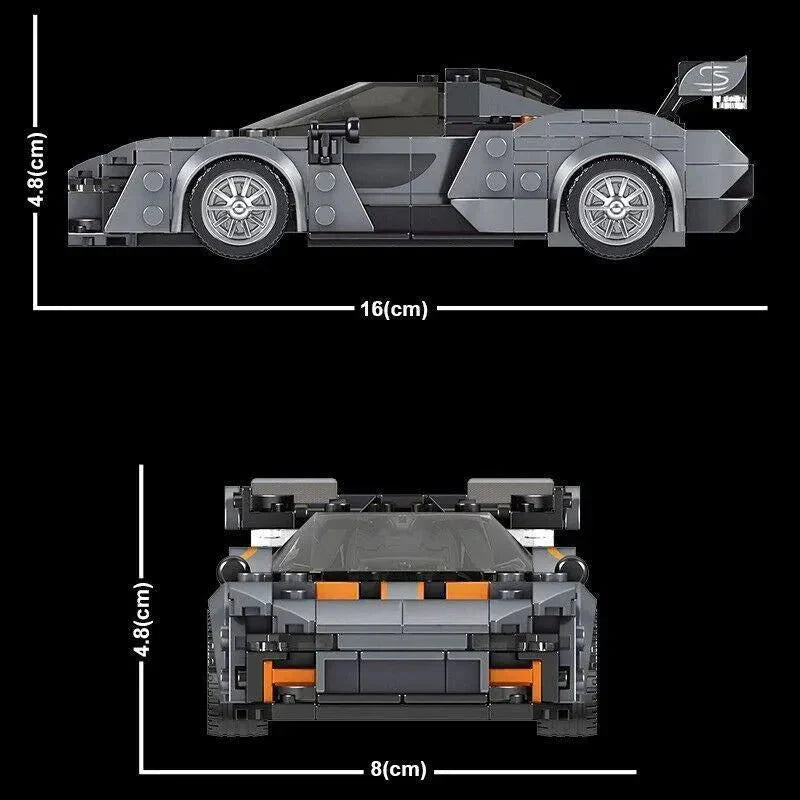 Mini Aero Track Hypercar | 352pcs