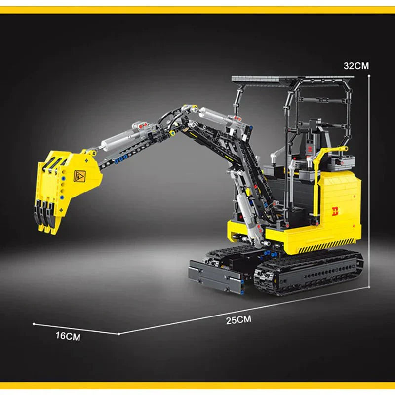 RC Mini Excavator | 1717pcs