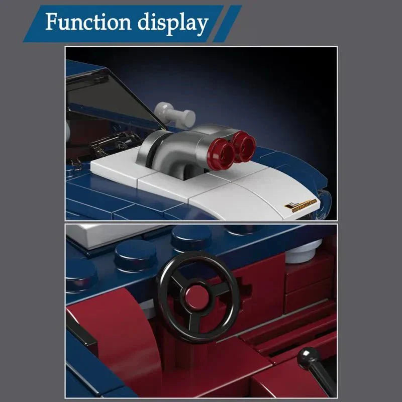 Mini Retro Pony Car | 376pcs