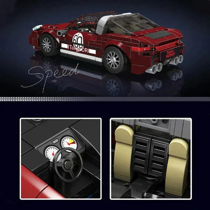 Mini Retro Targa Coupe | 362pcs